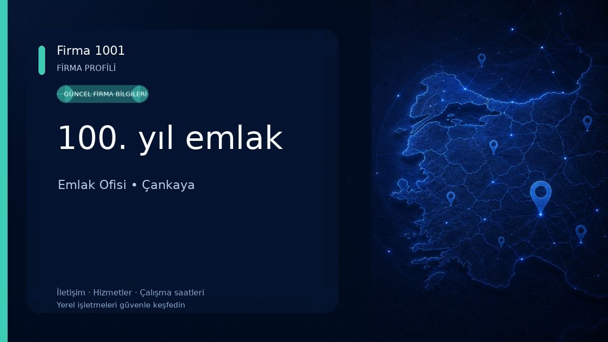 100. yıl emlak
