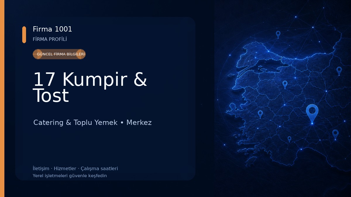 17 Kumpir & Tost