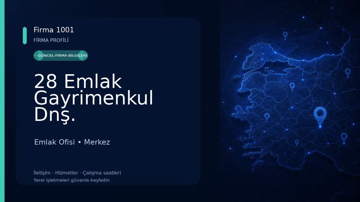 28 Emlak Gayrimenkul Dnş.