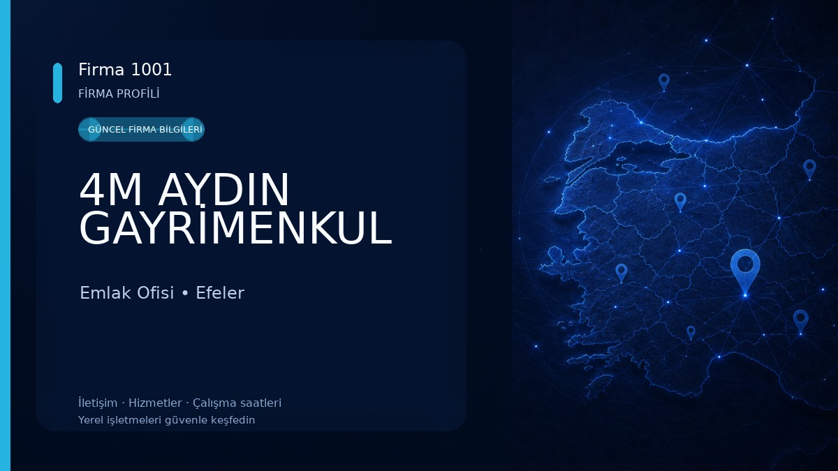 4M AYDIN GAYRİMENKUL