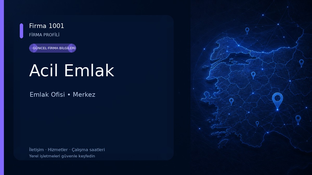 Acil Emlak