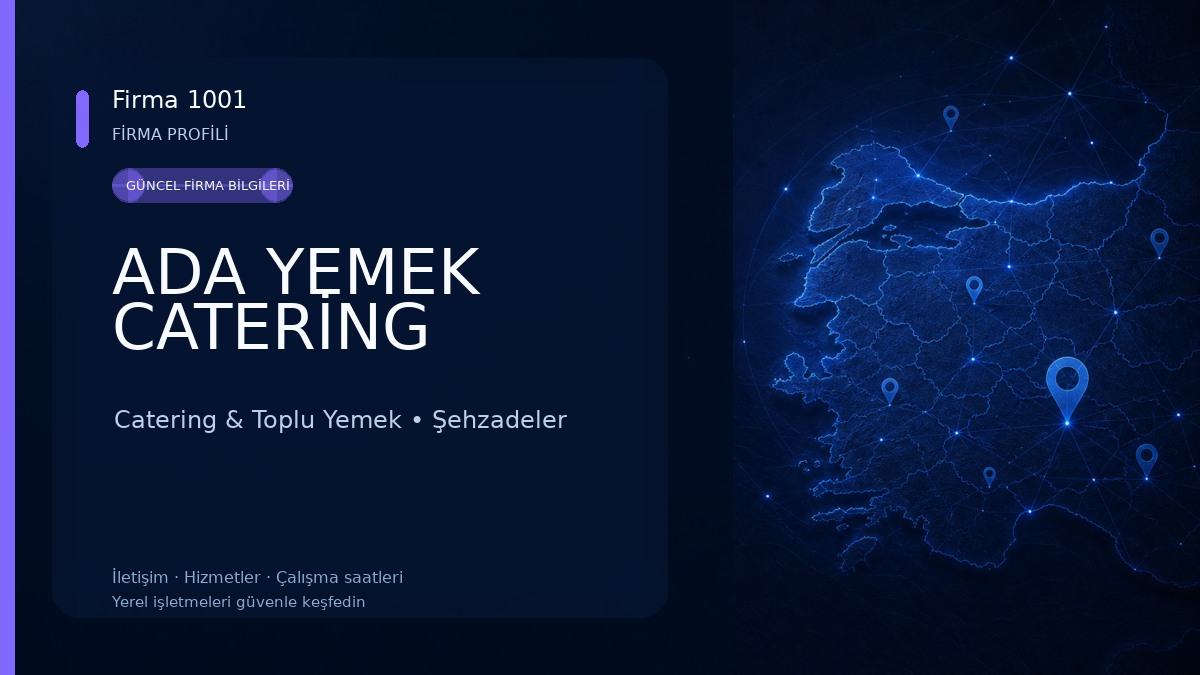ADA YEMEK CATERİNG