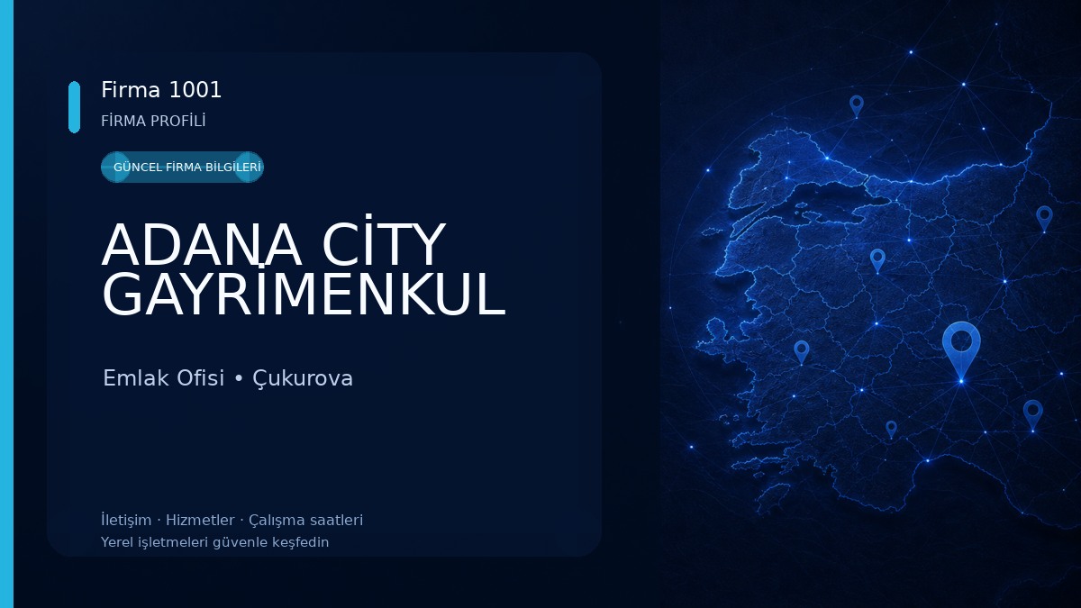 ADANA CİTY GAYRİMENKUL