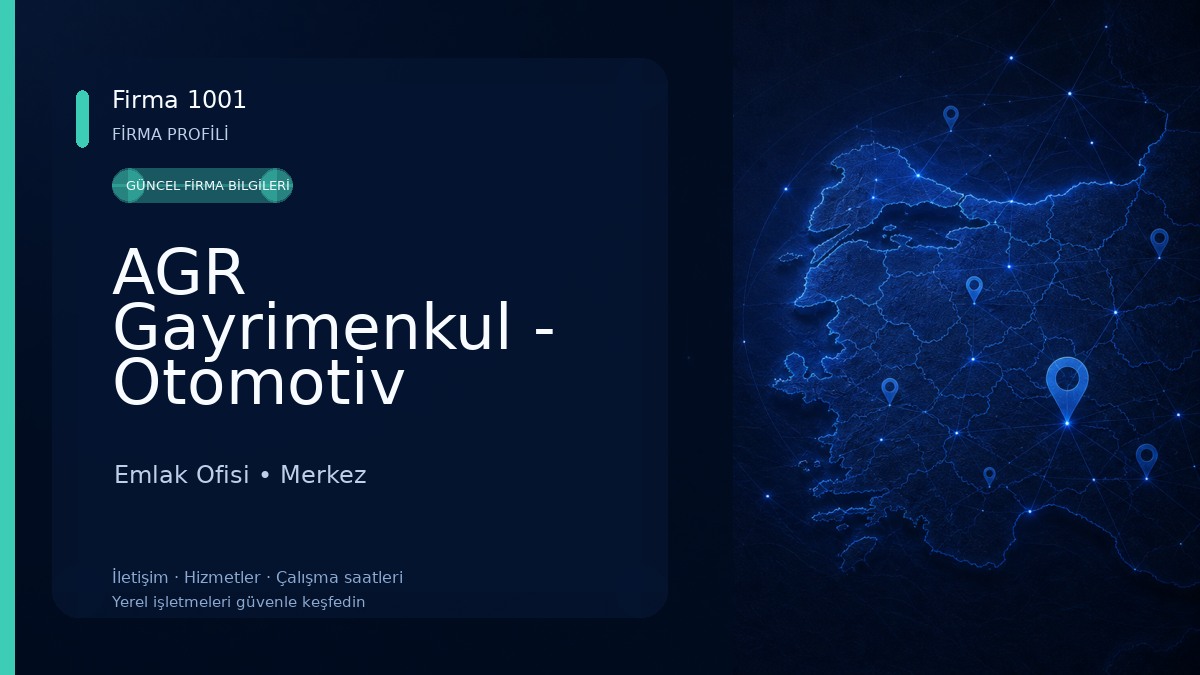 AGR Gayrimenkul - Otomotiv