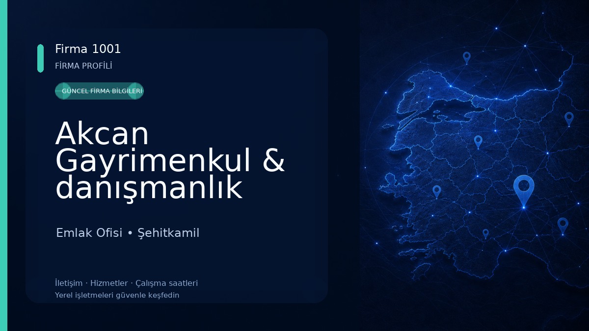 Akcan Gayrimenkul & danışmanlık