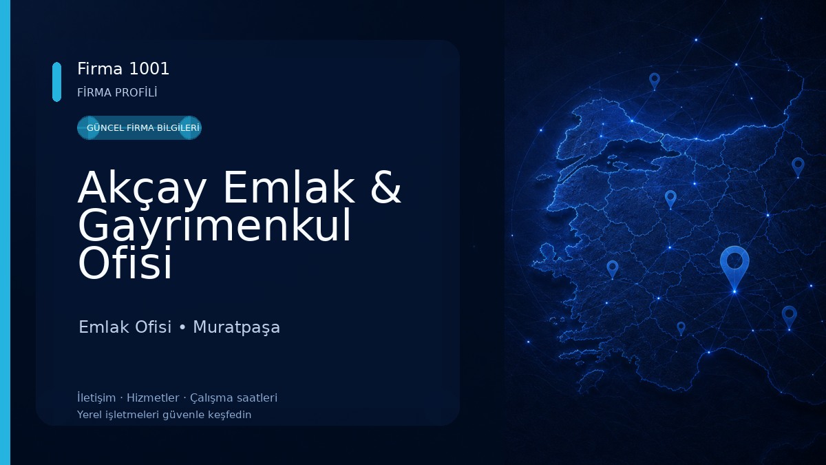 Akçay Emlak & Gayrimenkul Ofisi