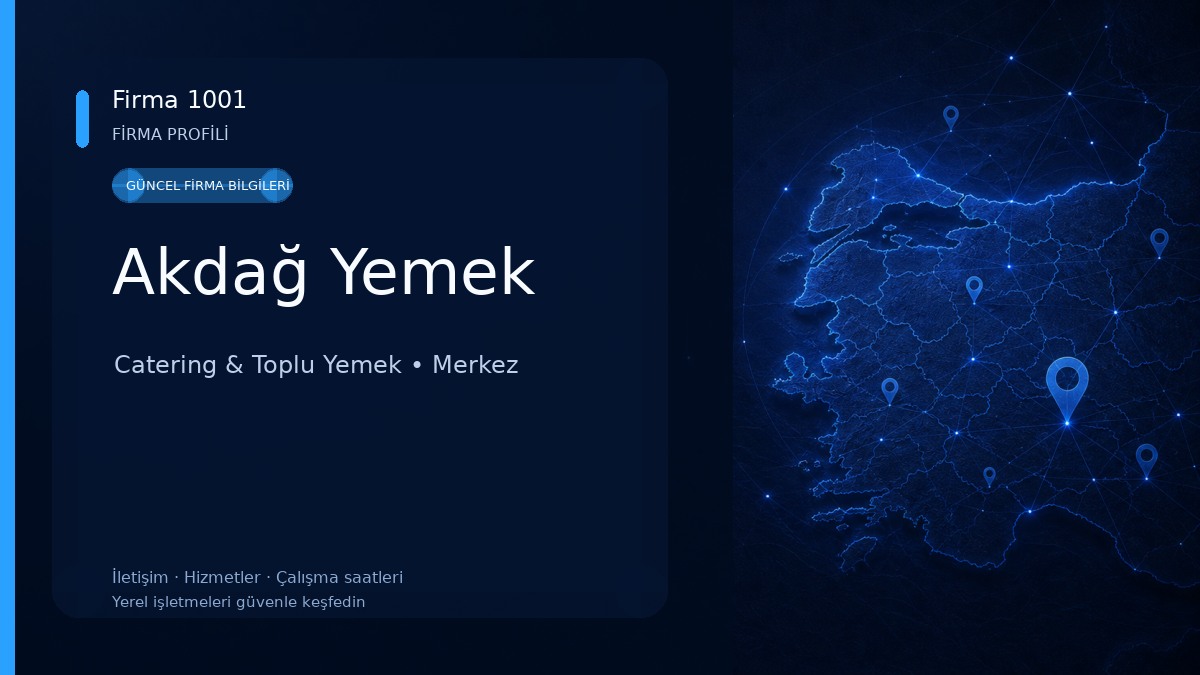 Akdağ Yemek