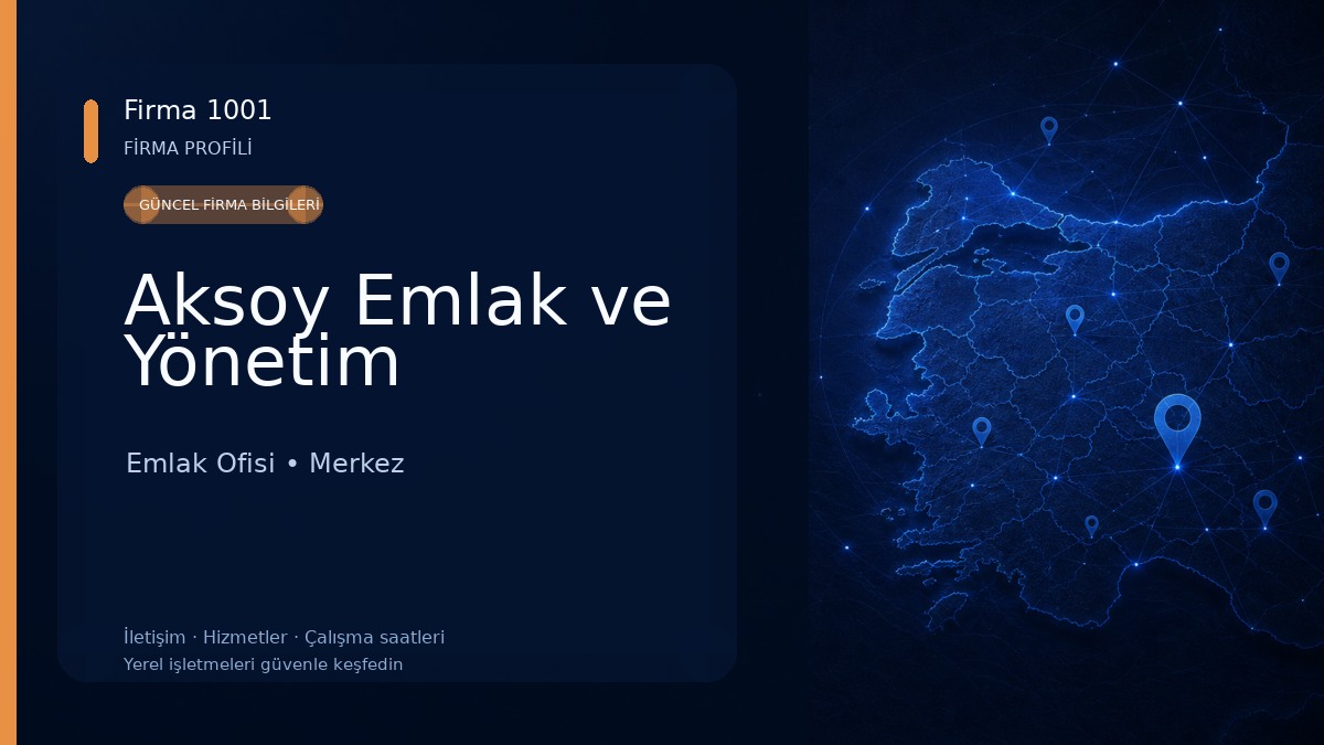 Aksoy Emlak ve Yönetim