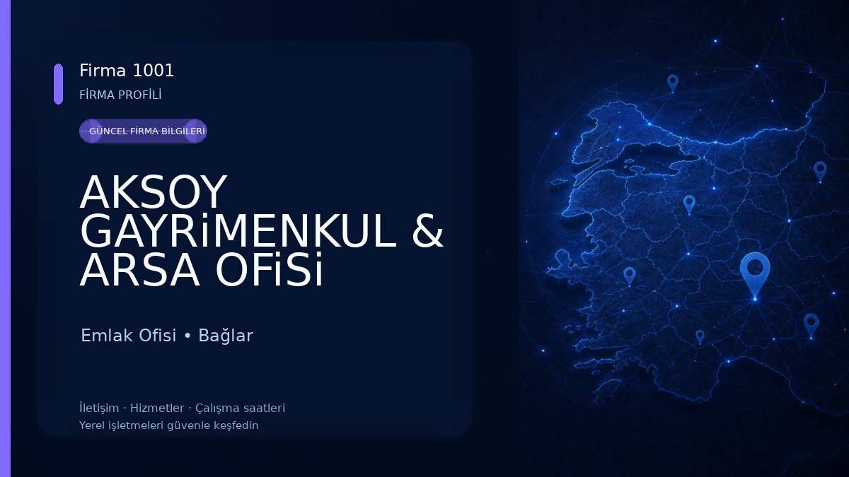 AKSOY GAYRiMENKUL & ARSA OFiSi