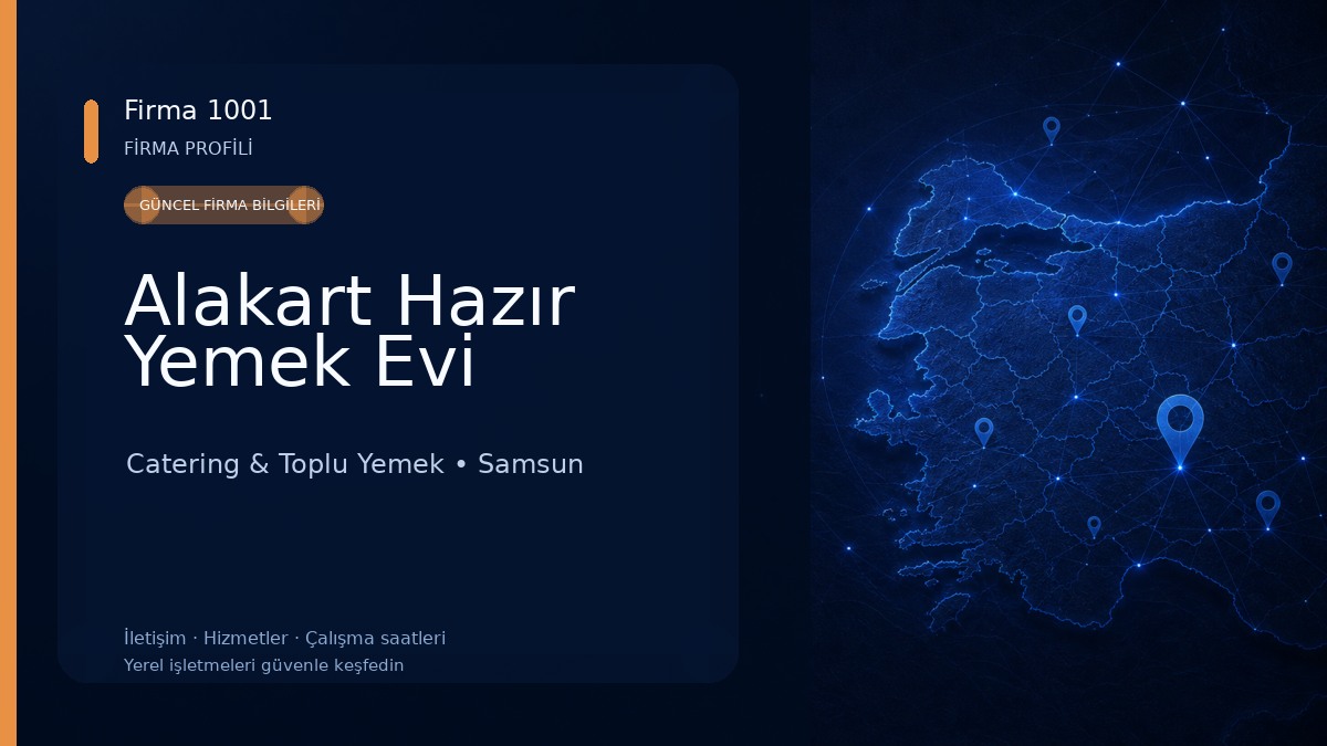Alakart Hazır Yemek Evi