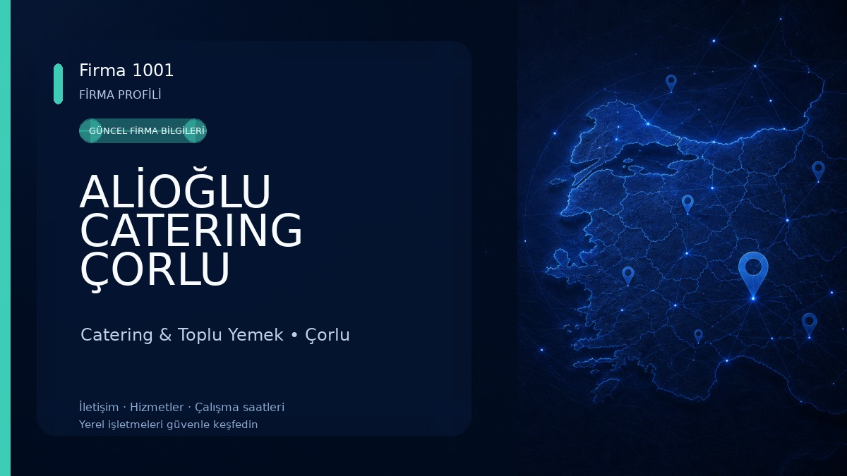 ALİOĞLU CATERING ÇORLU