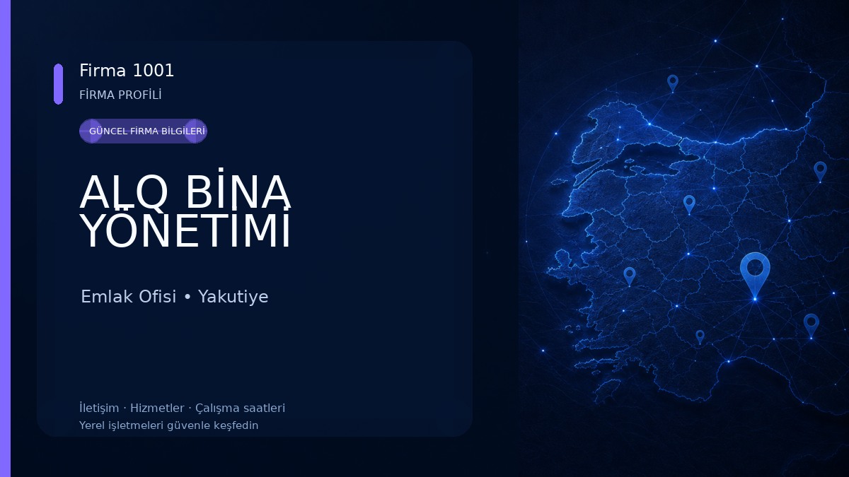 ALQ BİNA YÖNETİMİ