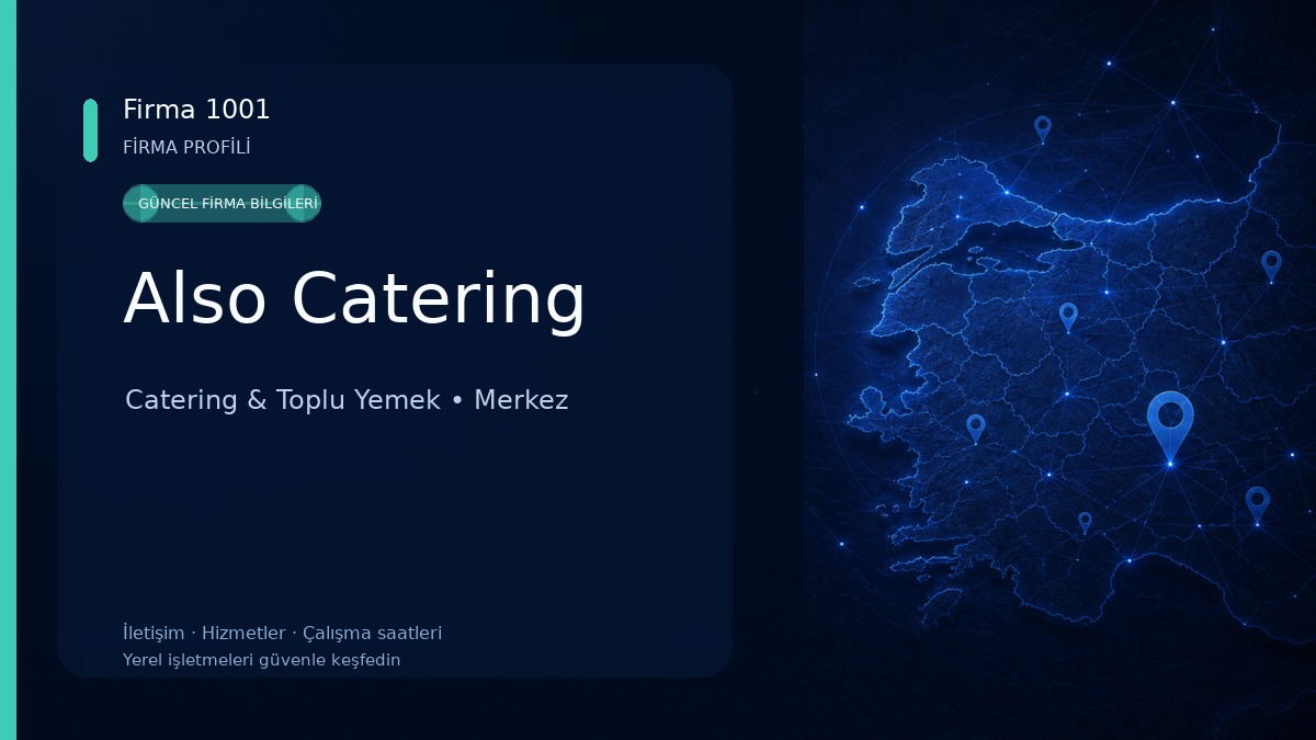 Also Catering