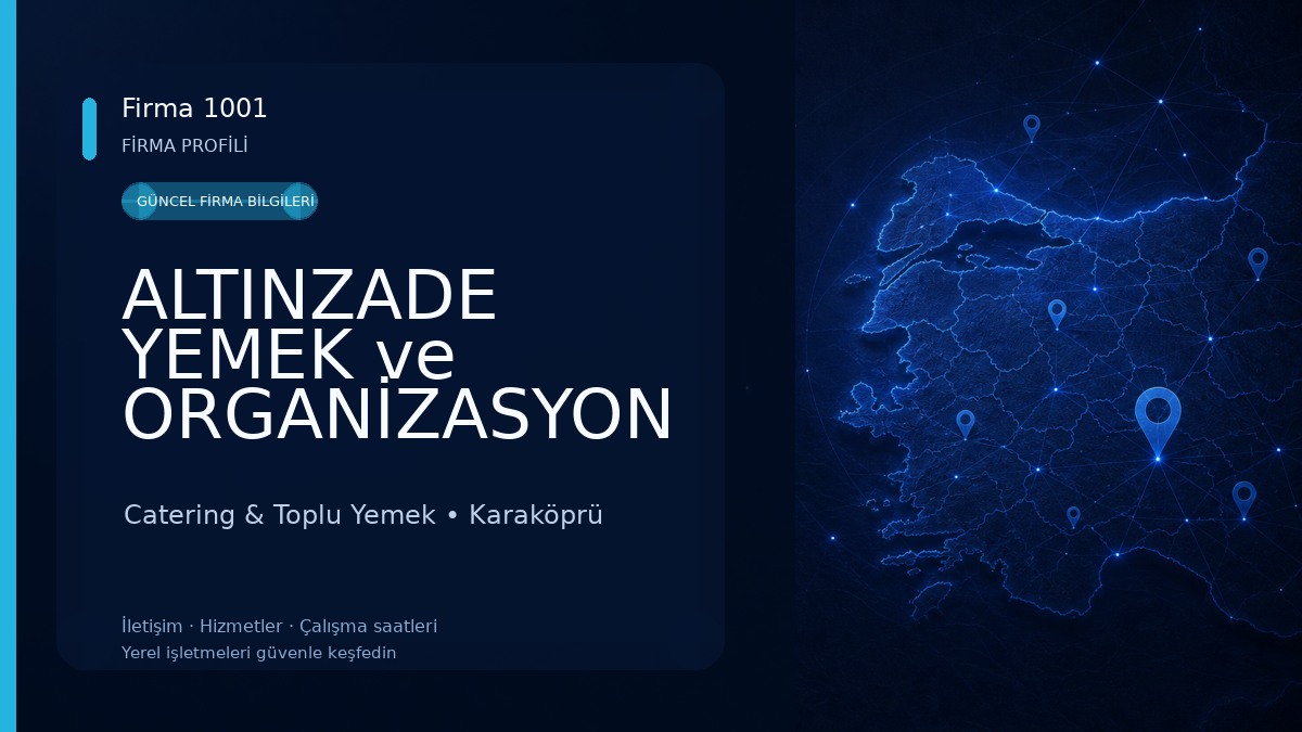 ALTINZADE YEMEK ve ORGANİZASYON