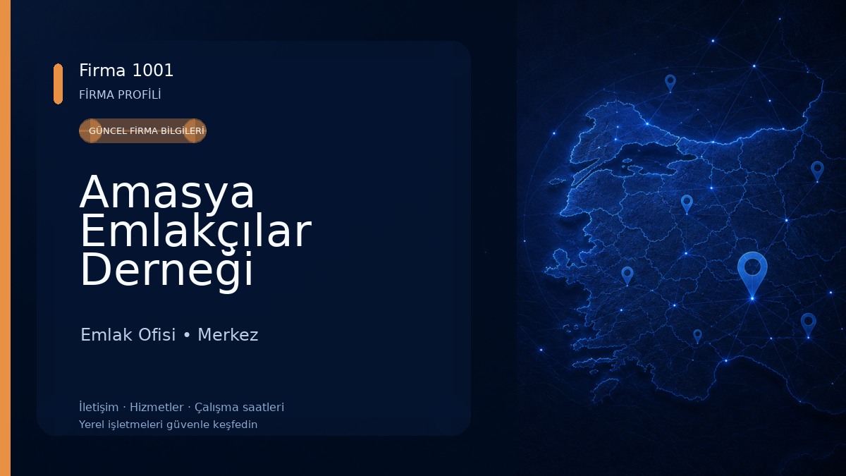 Amasya Emlakçılar Derneği