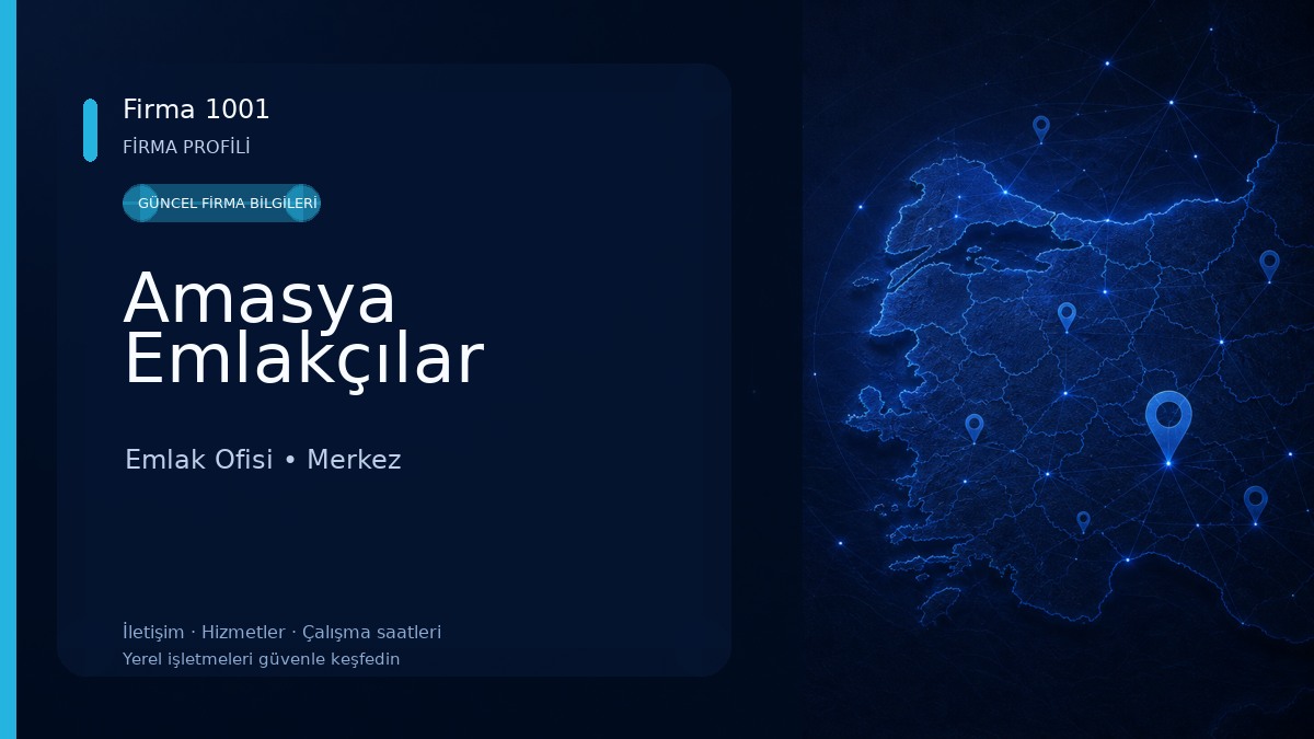 Amasya Emlakçılar