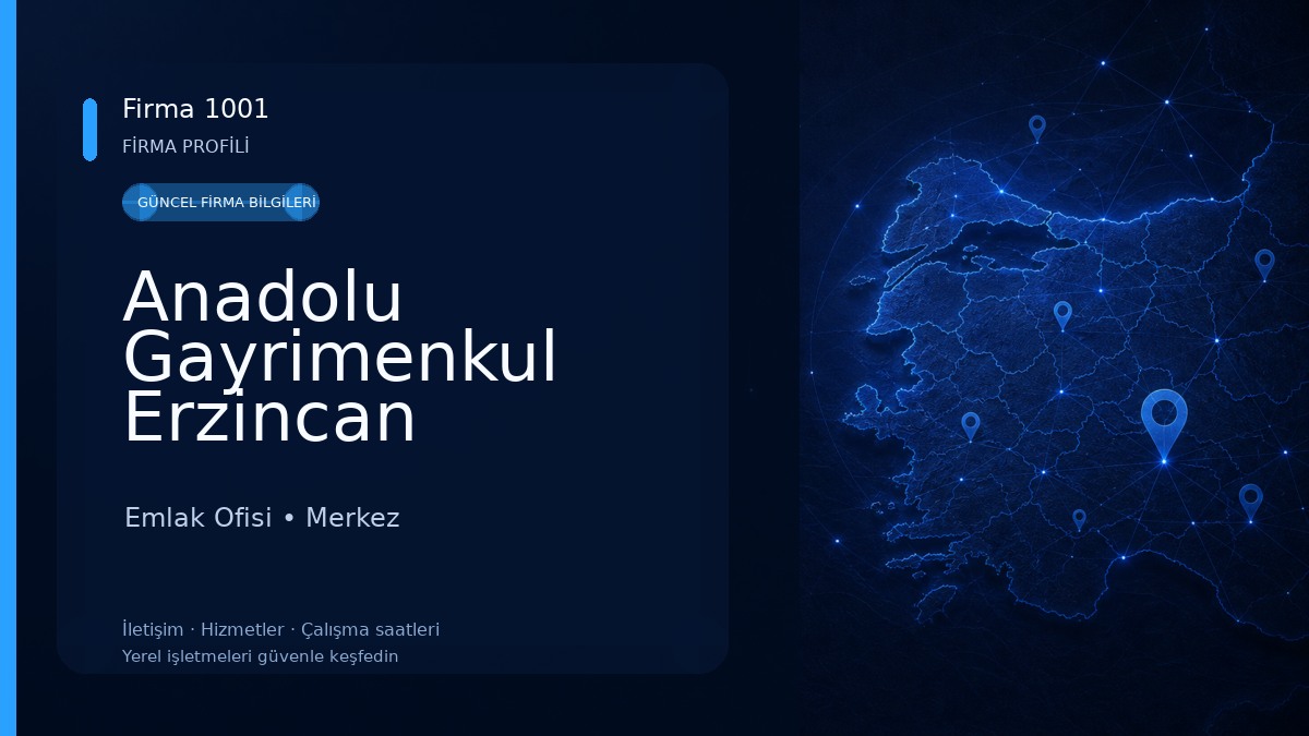 Anadolu Gayrimenkul Erzincan