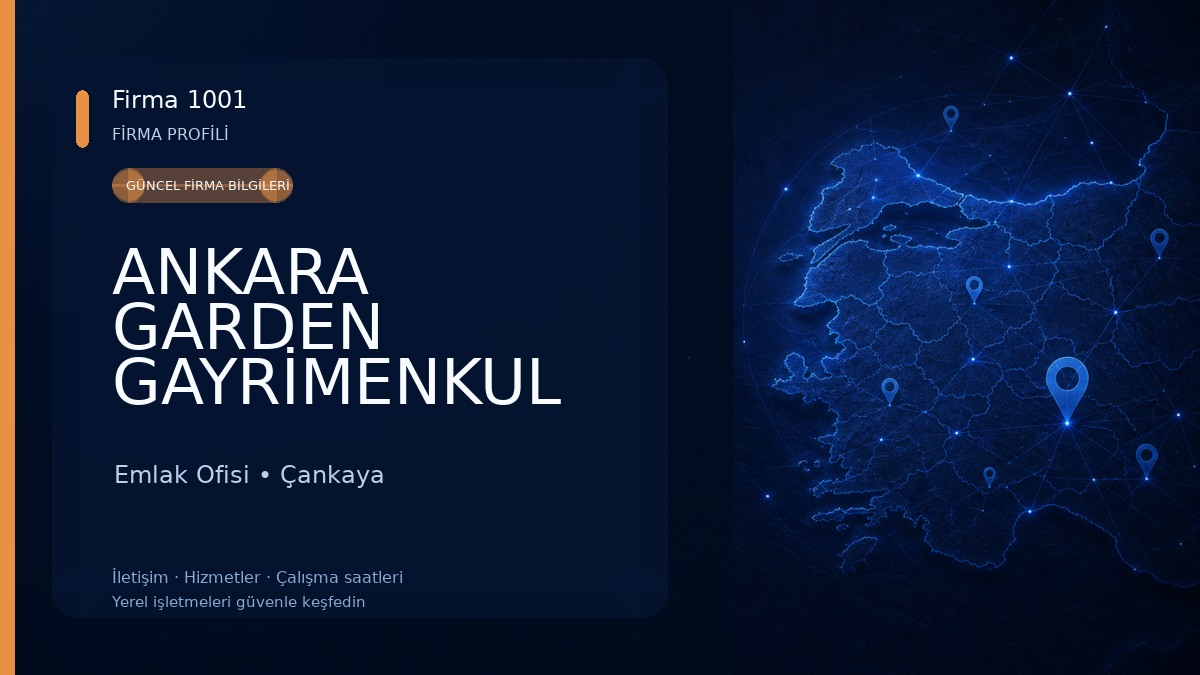 ANKARA GARDEN GAYRİMENKUL