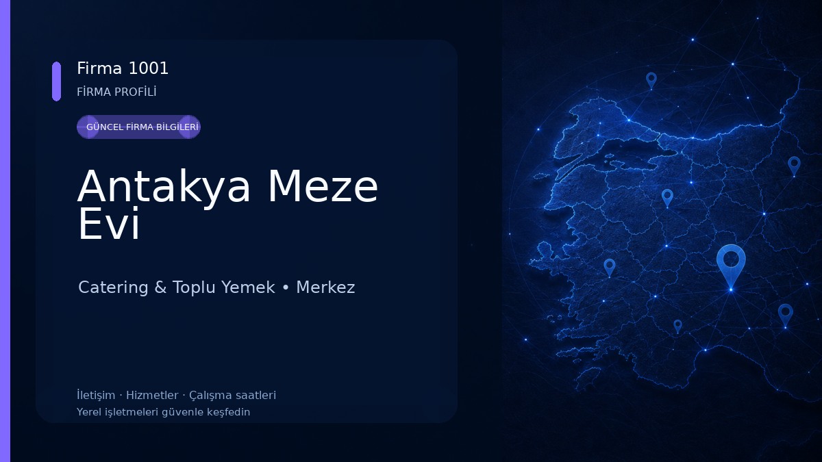 Antakya Meze Evi