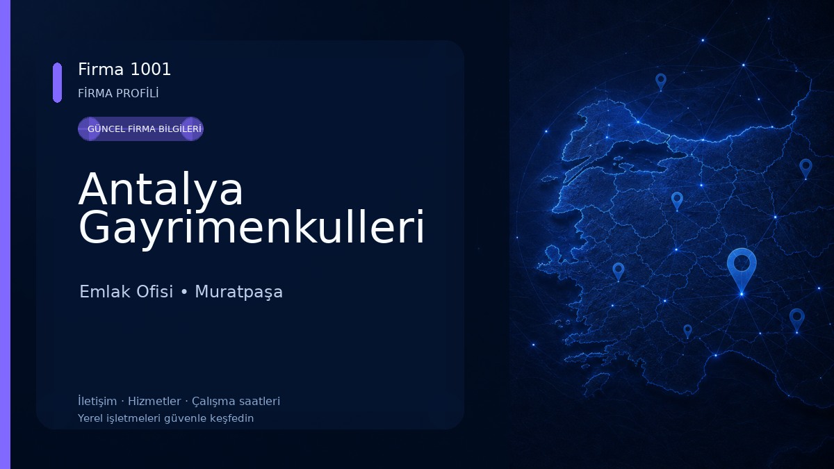 Antalya Gayrimenkulleri