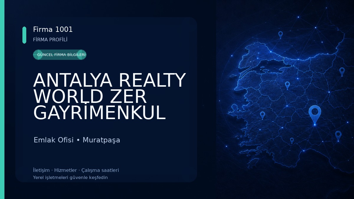 ANTALYA REALTY WORLD ZER GAYRİMENKUL
