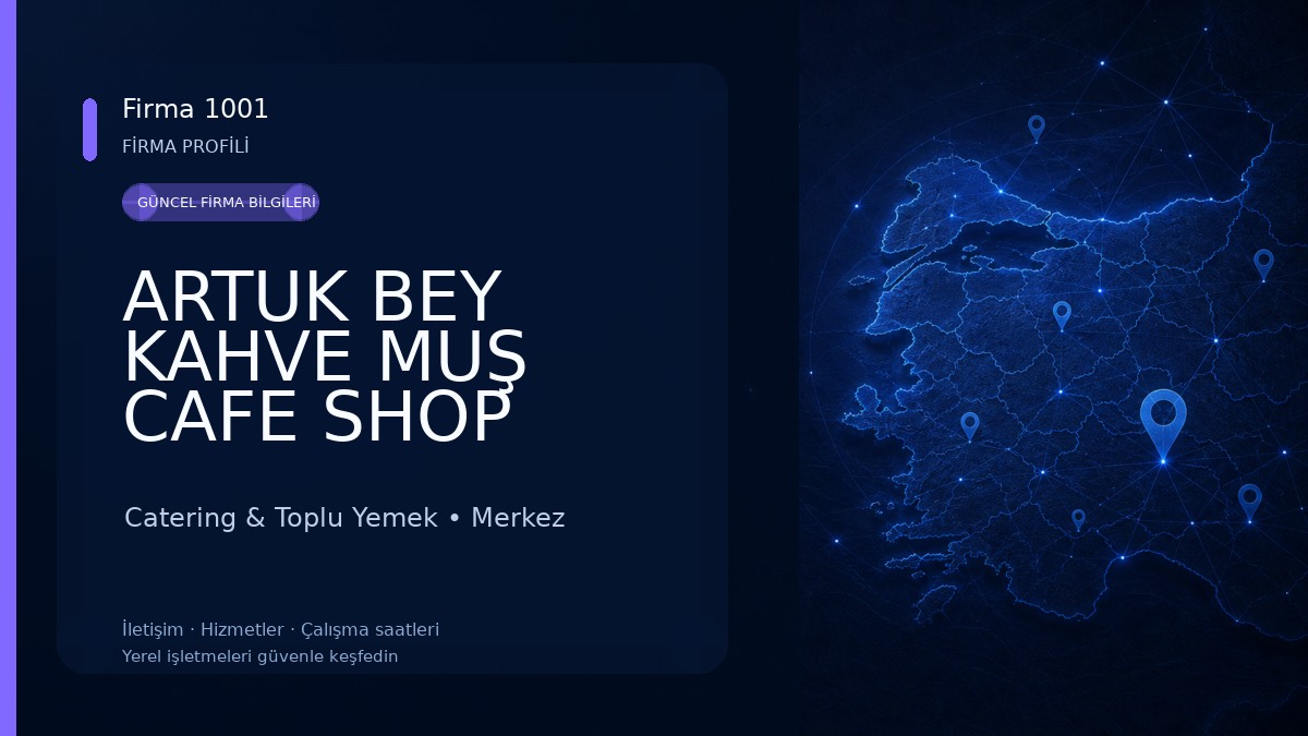 ARTUK BEY KAHVE MUŞ CAFE SHOP