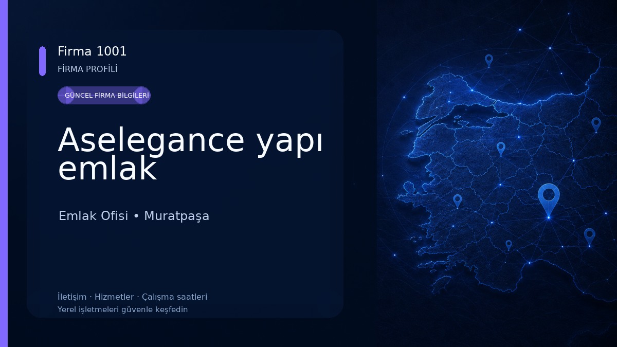 Aselegance yapı emlak