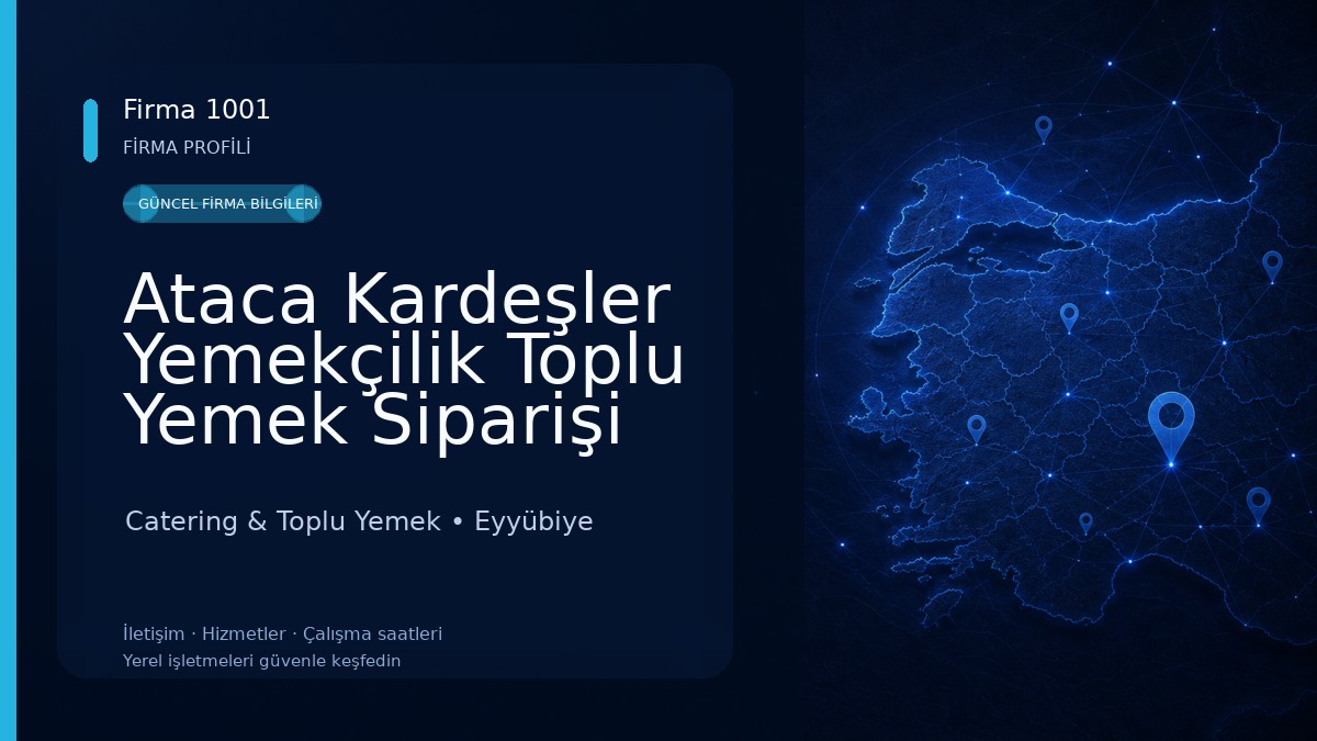 Ataca Kardeşler Yemekçilik Toplu Yemek Siparişi