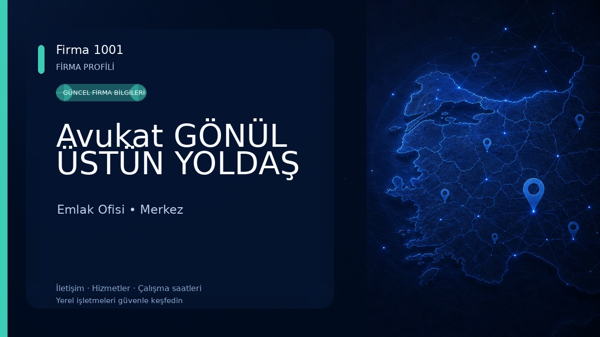 Avukat GÖNÜL ÜSTÜN YOLDAŞ