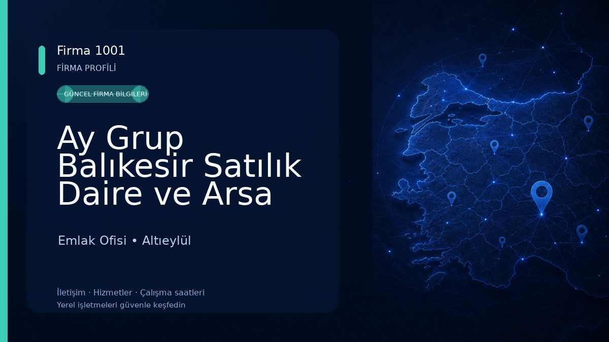 Ay Grup Balıkesir Satılık Daire ve Arsa