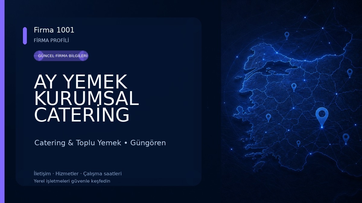 AY YEMEK KURUMSAL CATERİNG