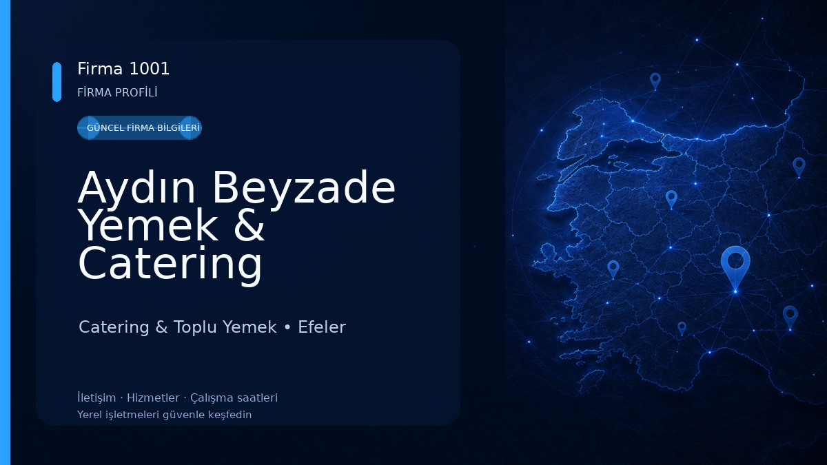 Aydın Beyzade Yemek & Catering