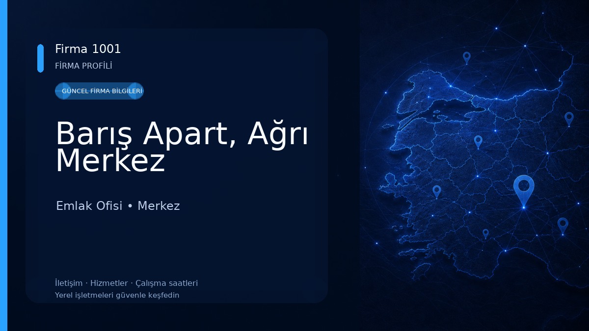 Barış Apart, Ağrı Merkez