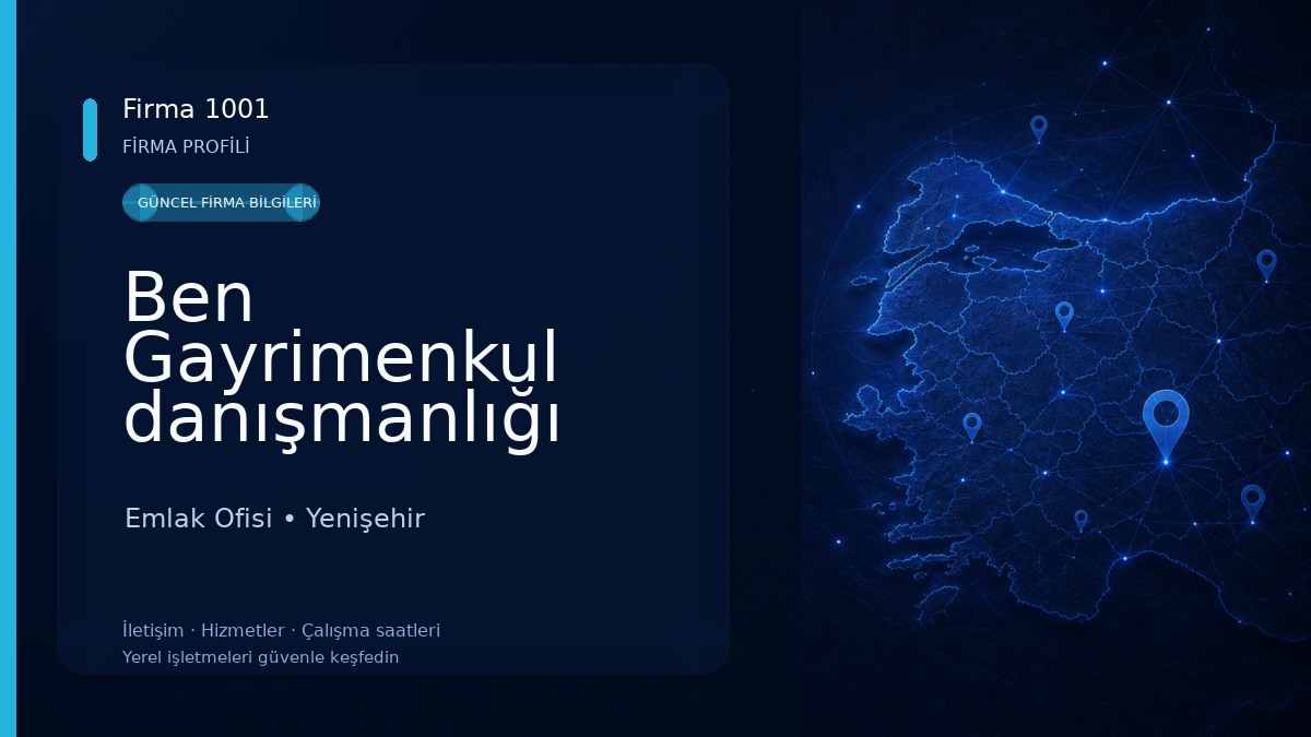 Ben Gayrimenkul danışmanlığı