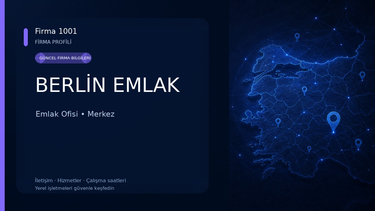 BERLİN EMLAK