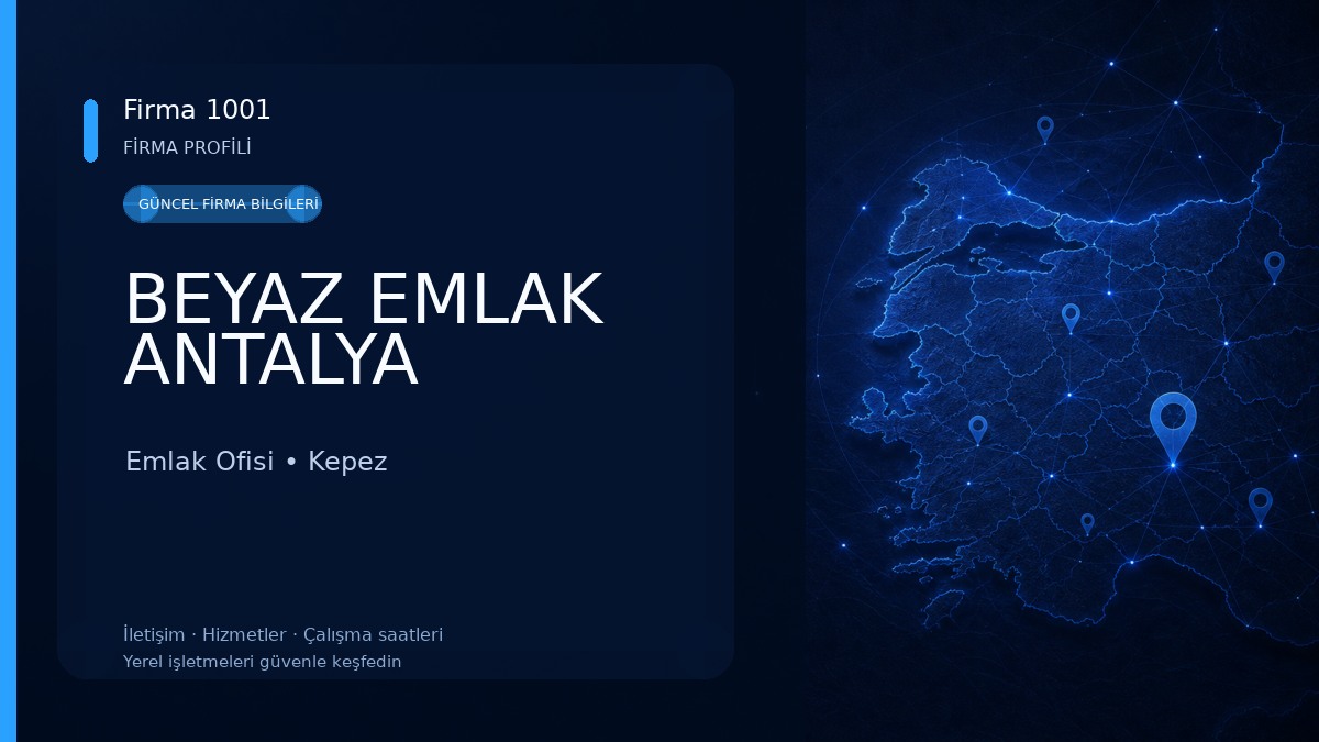 BEYAZ EMLAK ANTALYA
