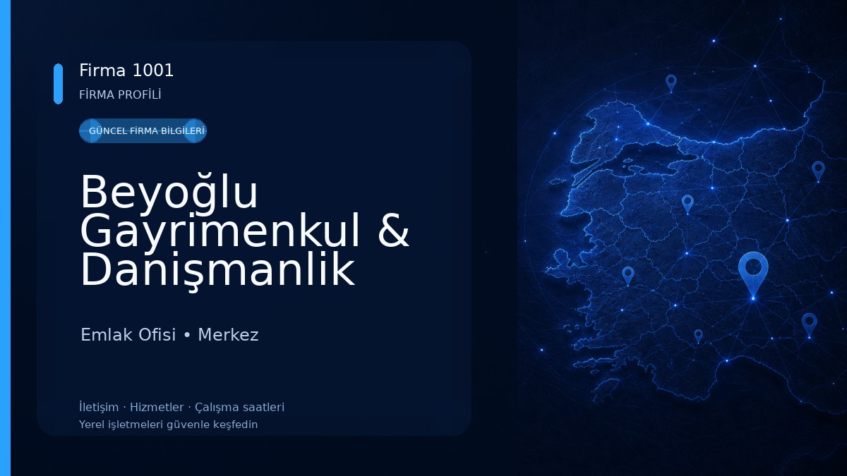 Beyoğlu Gayrimenkul & Danişmanlik