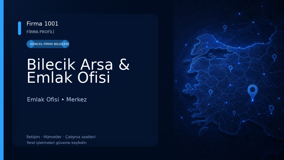 Bilecik Arsa & Emlak Ofisi