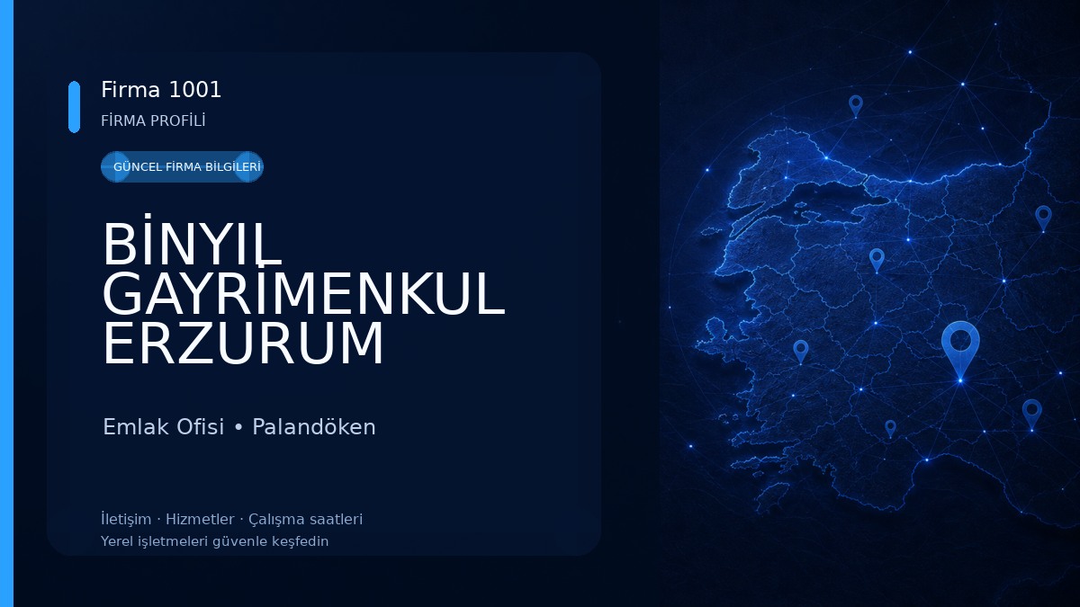 BİNYIL GAYRİMENKUL ERZURUM