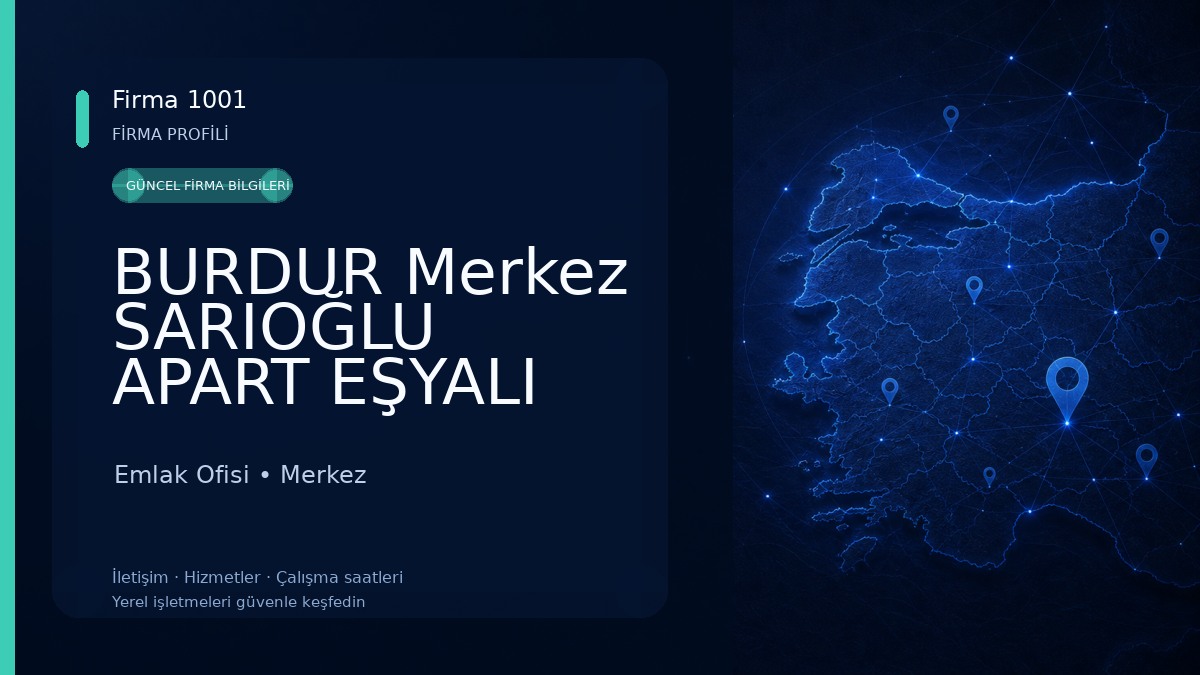 BURDUR Merkez SARIOĞLU APART EŞYALI DAİRELER