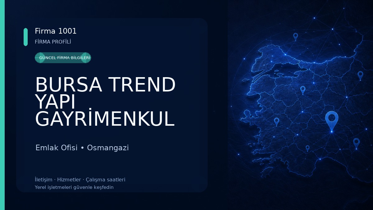 BURSA TREND YAPI GAYRİMENKUL