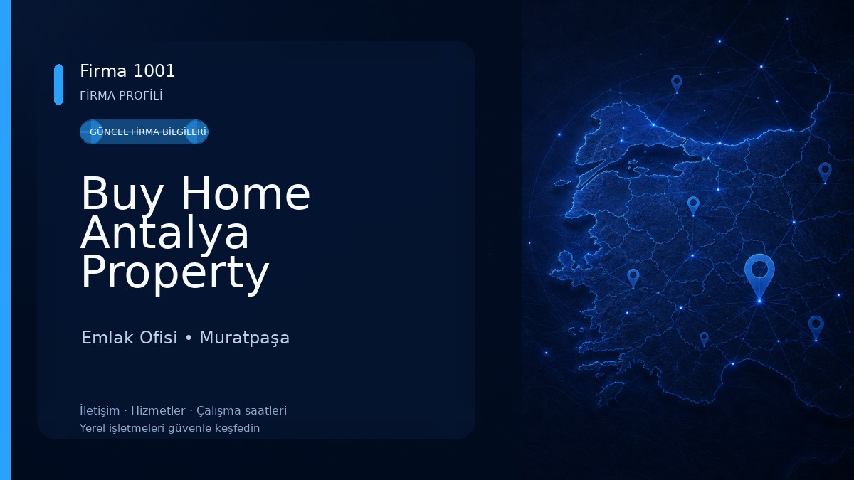 Buy Home Antalya Property