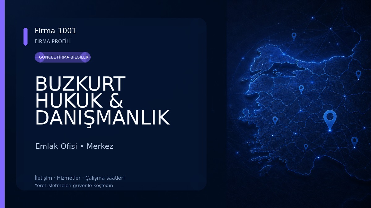 BUZKURT HUKUK & DANIŞMANLIK