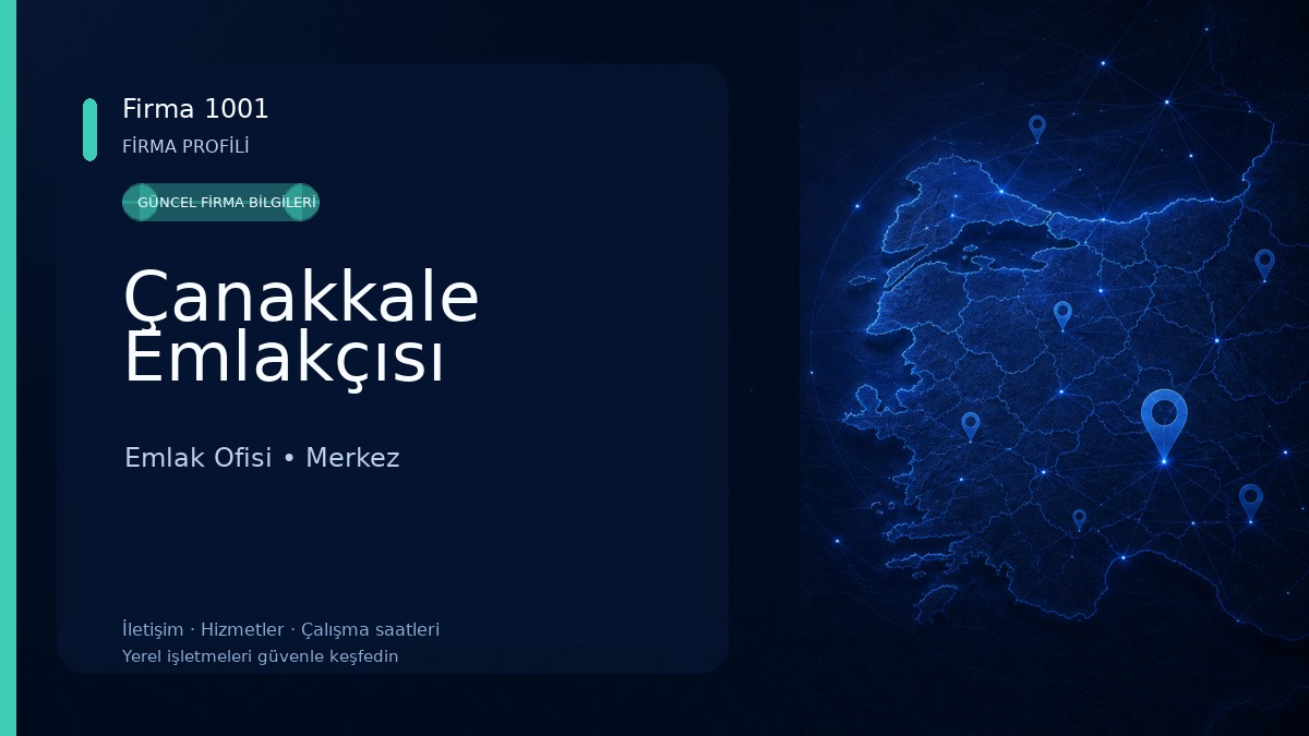 Çanakkale Emlakçısı