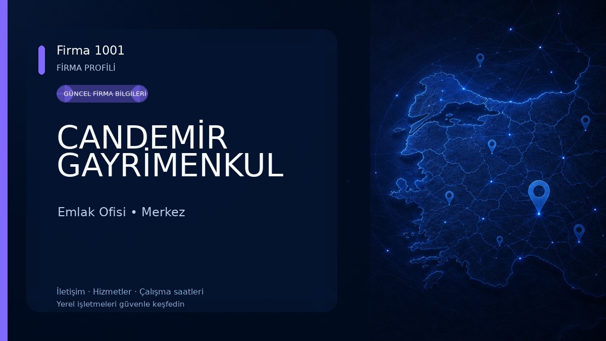 CANDEMİR GAYRİMENKUL