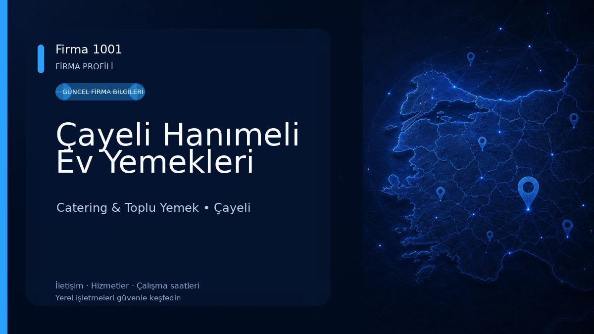 Çayeli Hanımeli Ev Yemekleri