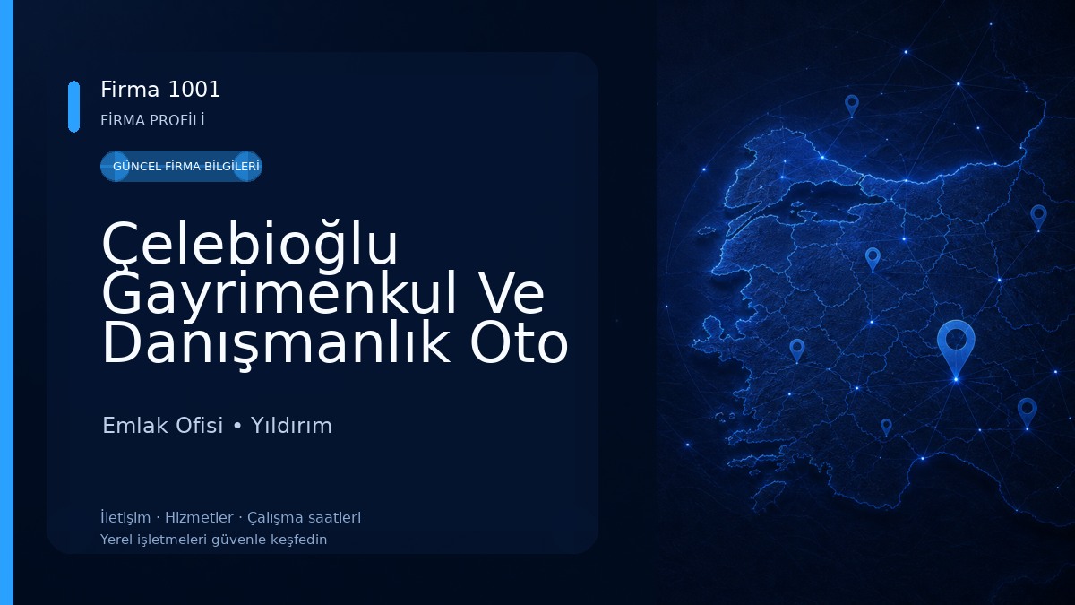 Çelebioğlu Gayrimenkul Ve Danışmanlık Oto Alım - Satım