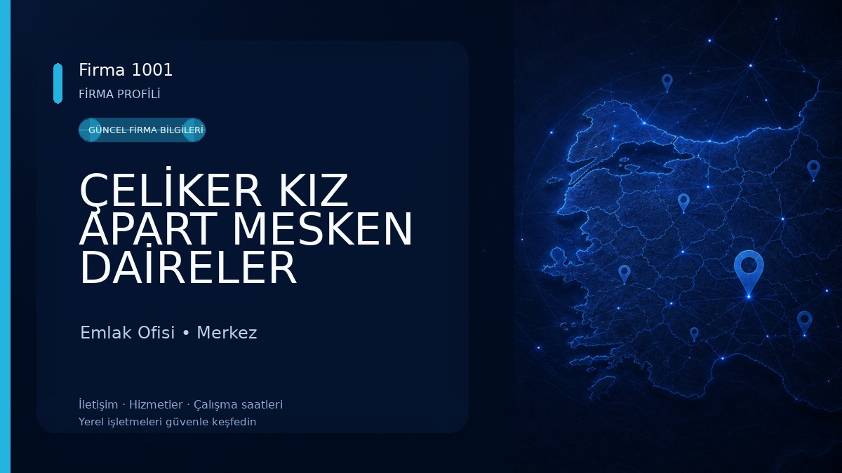 ÇELİKER KIZ APART MESKEN DAİRELER