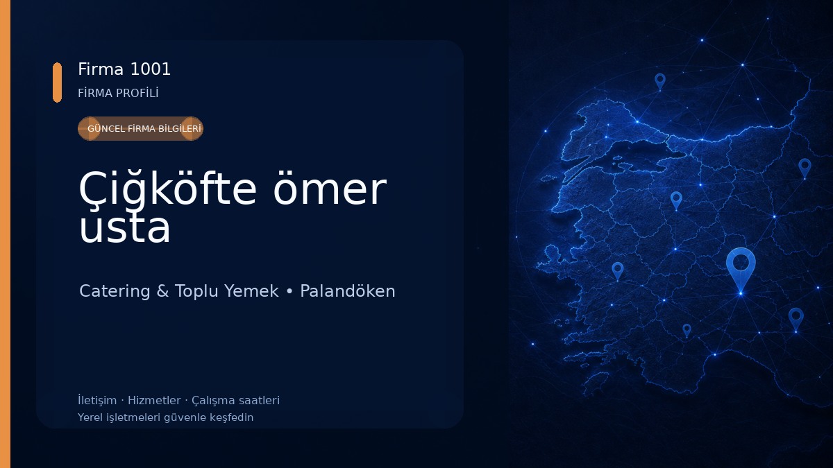 Çiğköfte ömer usta