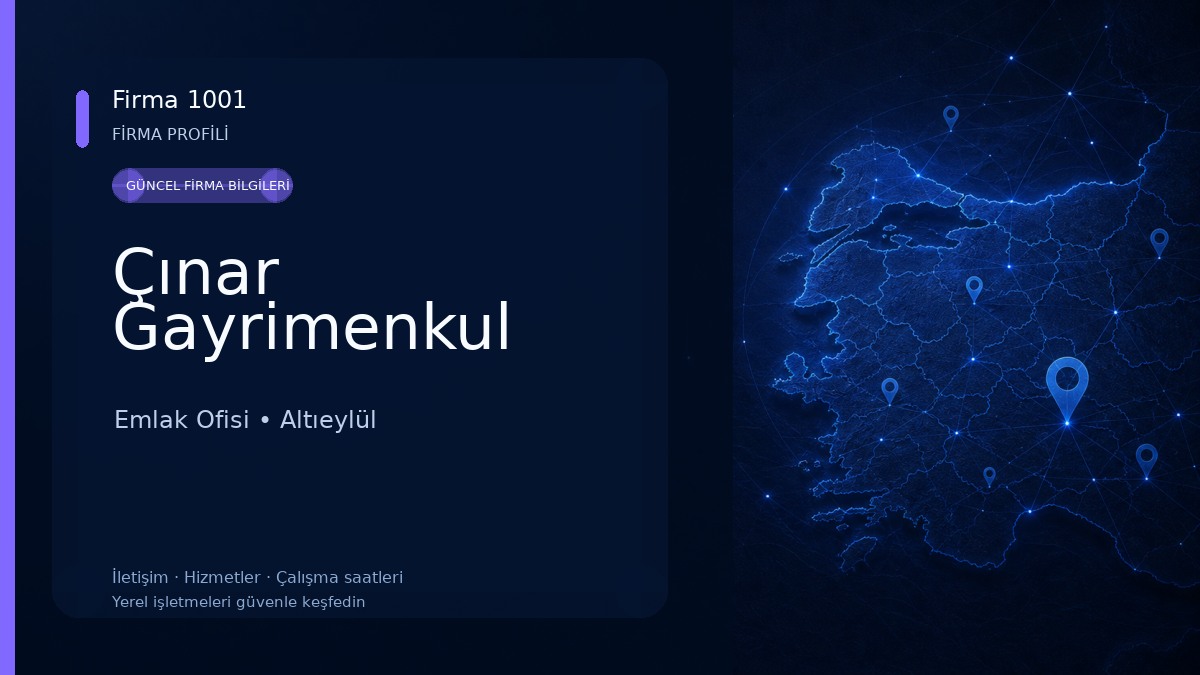Çınar Gayrimenkul